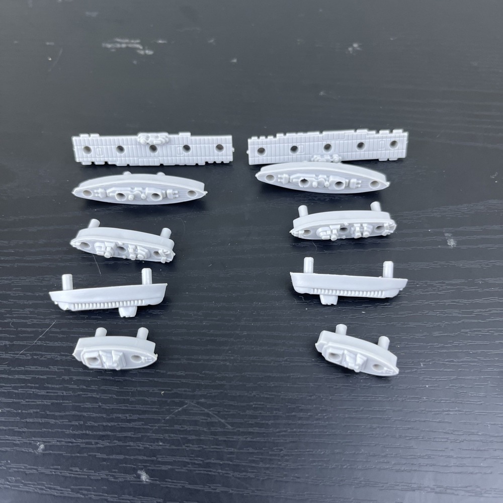 Battleship Board Game Replacement Ships Lot of 10 Hasbro Game Pieces Parts
